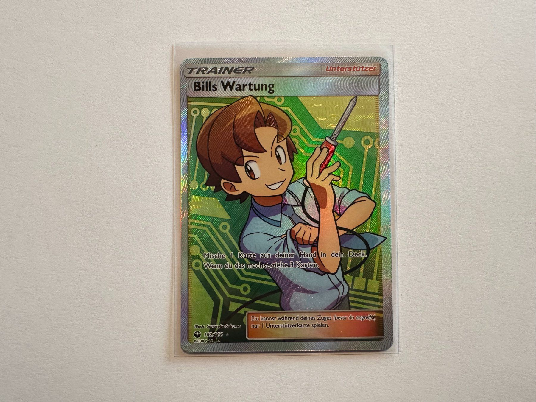 Pokémon Carte collezionabili: Bills Wartung Celestial Storm S&M Trainer Fullart DE – Usato da Hagendorn venduto da Pokecollectorch