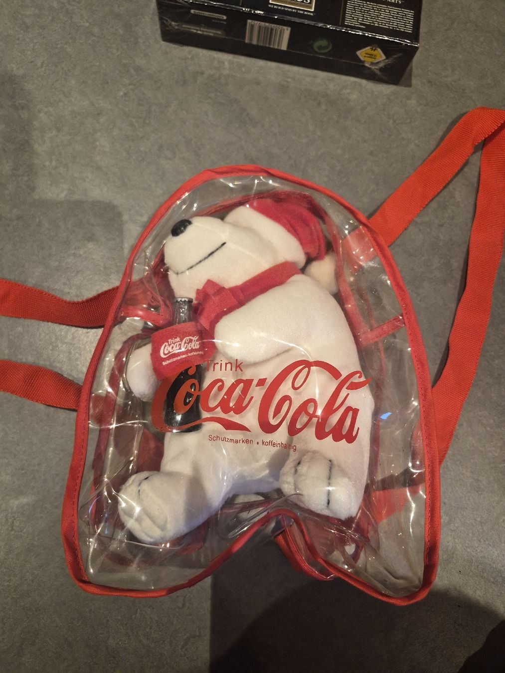 Zaini: Coca Cola Eisbär Rucksack  – Usato da Oberegg venduto da kev_58s7