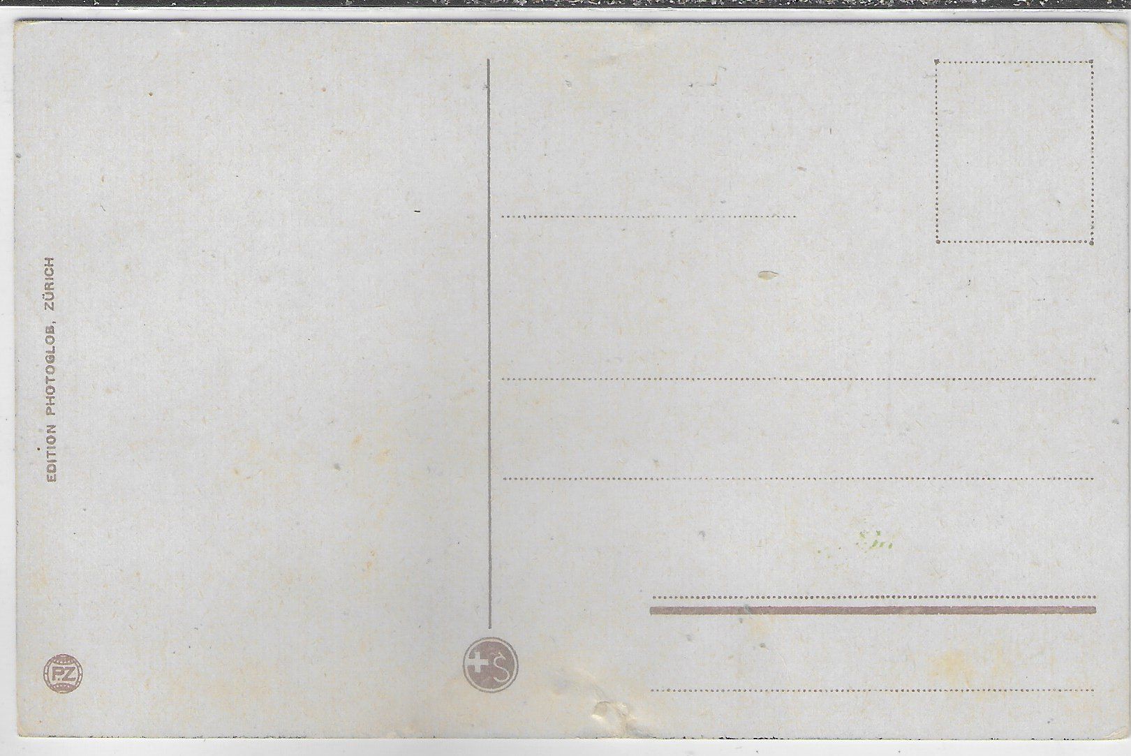 Cartoline postali: Interlaken - BO mit Harderkulm - Panorama - Litho – Usato da Ettingen venduto da Kartenplanet 1