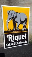 Emailschild Riquet Schokolade