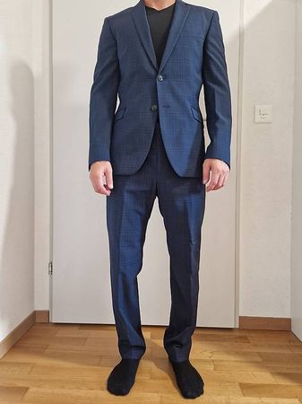 Strellson Herrenanzug, Modell Allen Mercer, Grösse 46, Slim