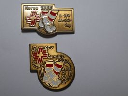 2 Pins STV Aerobic-Cup Aarau 2000 + 2002