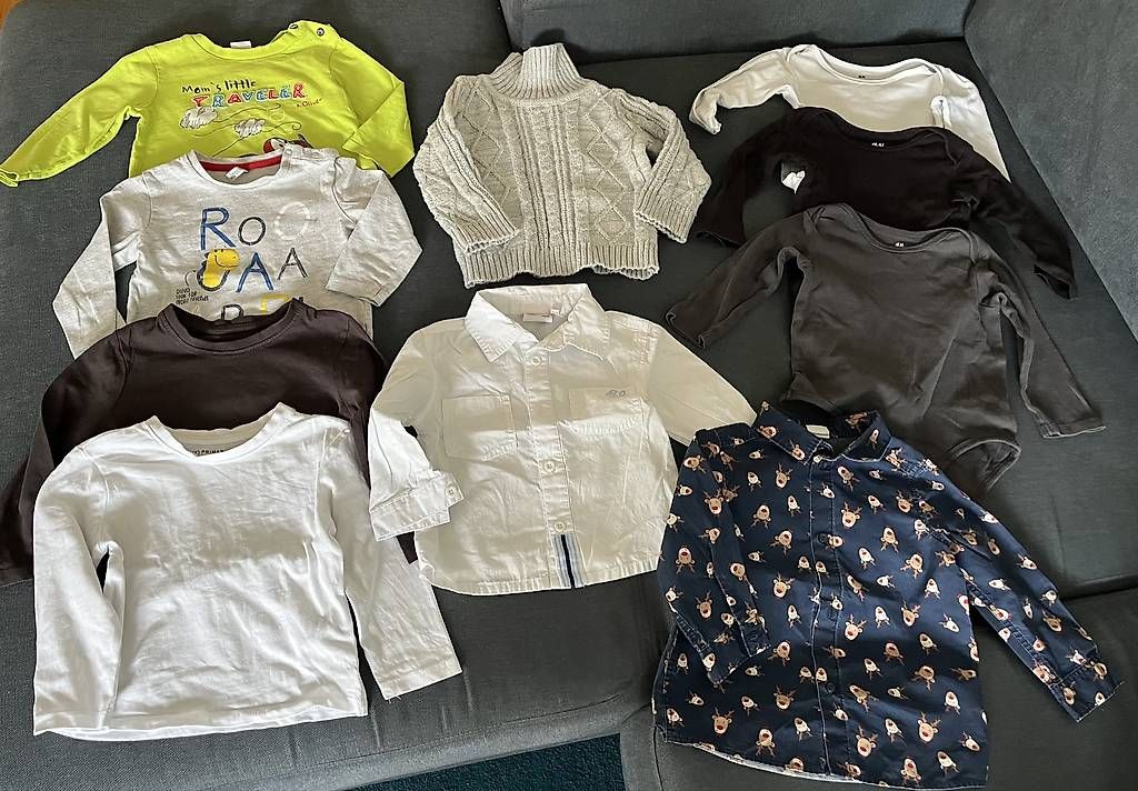 Lotti & Set di vestiti: Grosses Kleiderpaket Junge Grösse 80 – Usato da Stettlen venduto da Biienli 3