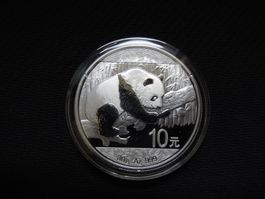 Silbermünze China Panda 2016