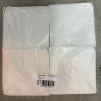 1000 Hamburger Tüten 16x16 cm weiss neu
