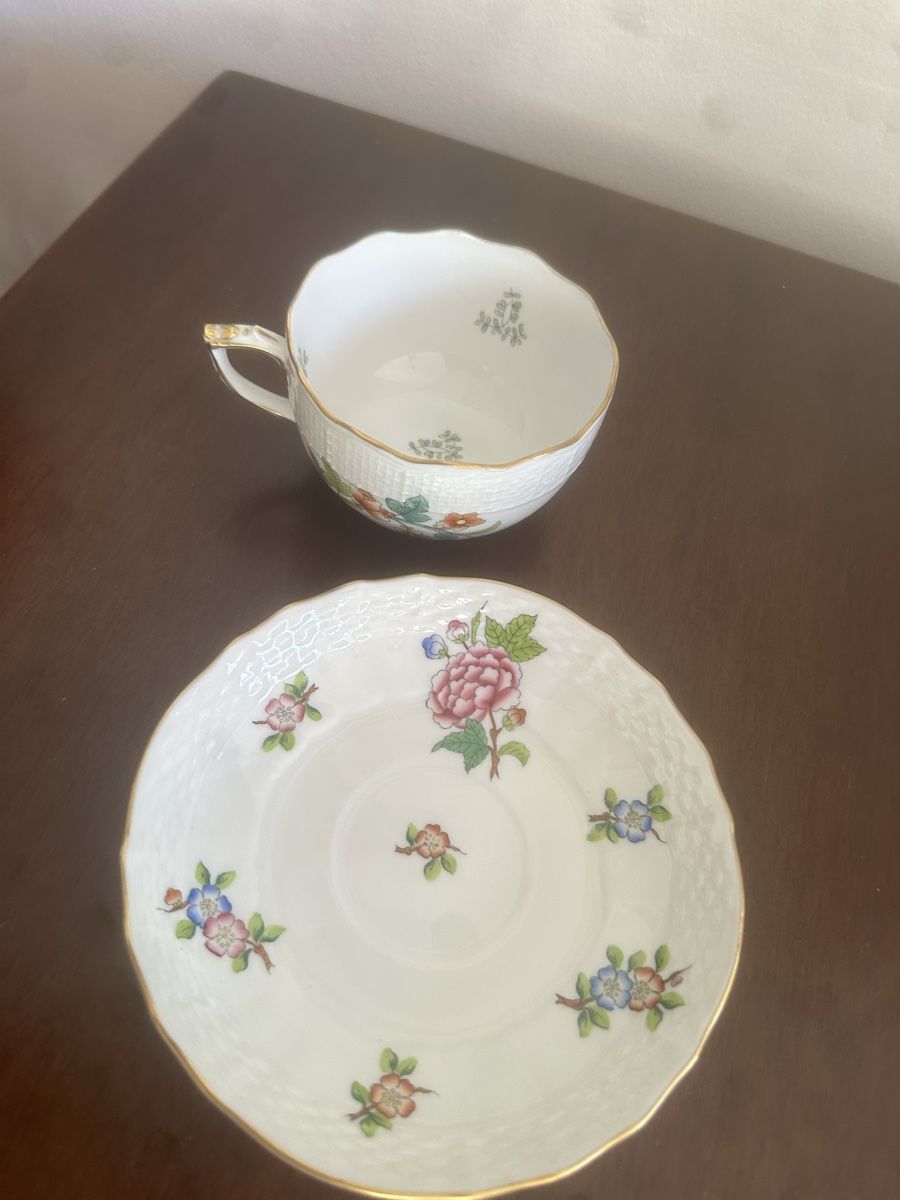 Herend Tassen: Herend Eton Teetasse  – Gebraucht aus Herbriggen von Sehrazade 4