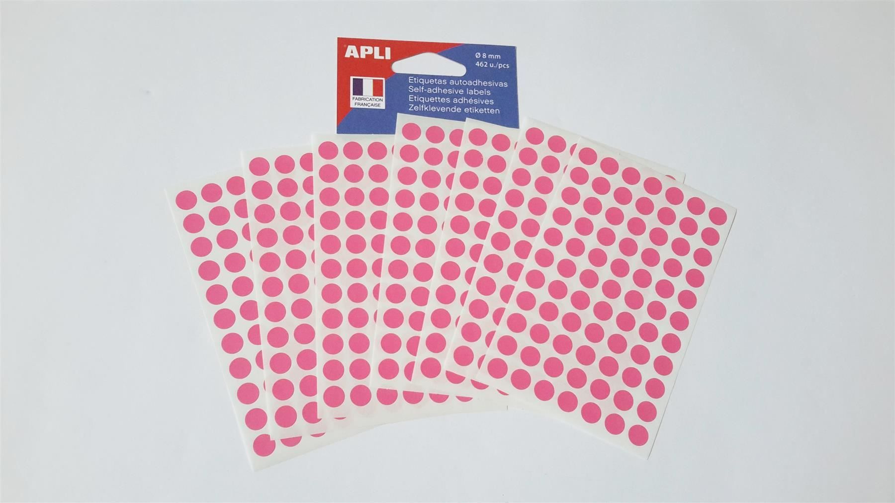 Sticker: Markierungspunkte, rosa, 8mm, 462 Stück – Nuovo e nell'imballaggio originale da St. Gallen venduto da cointec 7