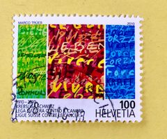 Nr.1343 Sondermarken 100 Jahre Krebsliga Schweiz  GESTEMPELT