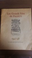 Les Grands Vins de France 1947 / 48