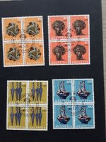 1975 Satz Pro Patria 4er Block Ersttagsstempel  FDC ET