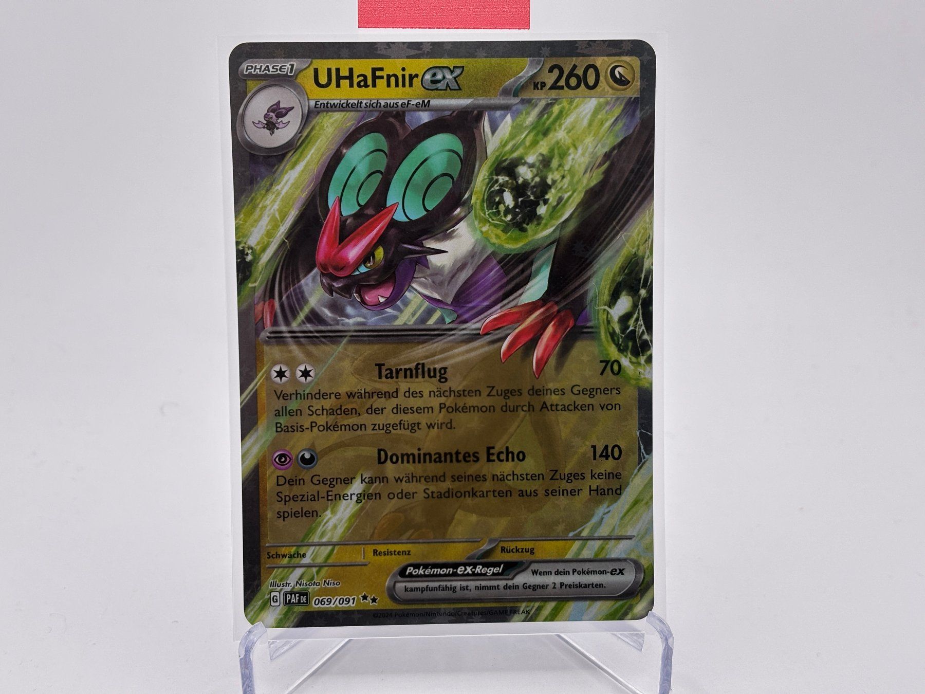 Pokémon Carte collezionabili: Paldeas Schicksale - UHaFnir ex  (PAF 69) - DE – Nuovo (secondo la descrizione) da Allschwil venduto da Bullach