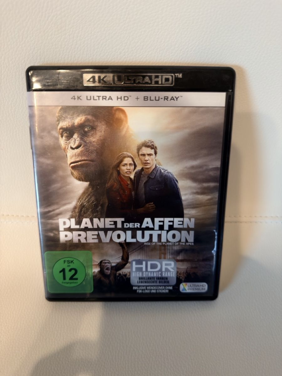 Tutti i DVDs: Planet der Affen Prevolution 4K Ultra HD Blu-ray gebraucht – Nuovo (secondo la descrizione) da Chur venduto da rutzlobo