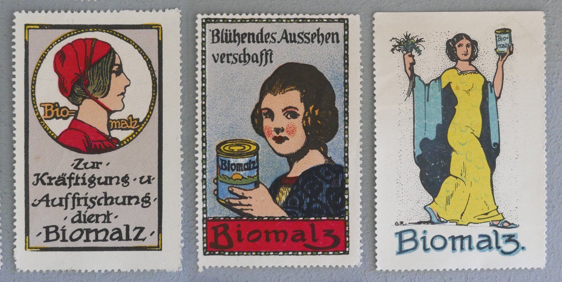 Tous les timbres: ALTE REKLAMEMARKEN BIOMALZ – D'occasion à Balgach par Zwischenraum 5