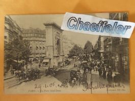 1905 Paris.-La Porte Saint-Denis