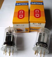 2 Röhren / Senderöhren QQE 06 / 40 (Endstufe) NOS, Philips