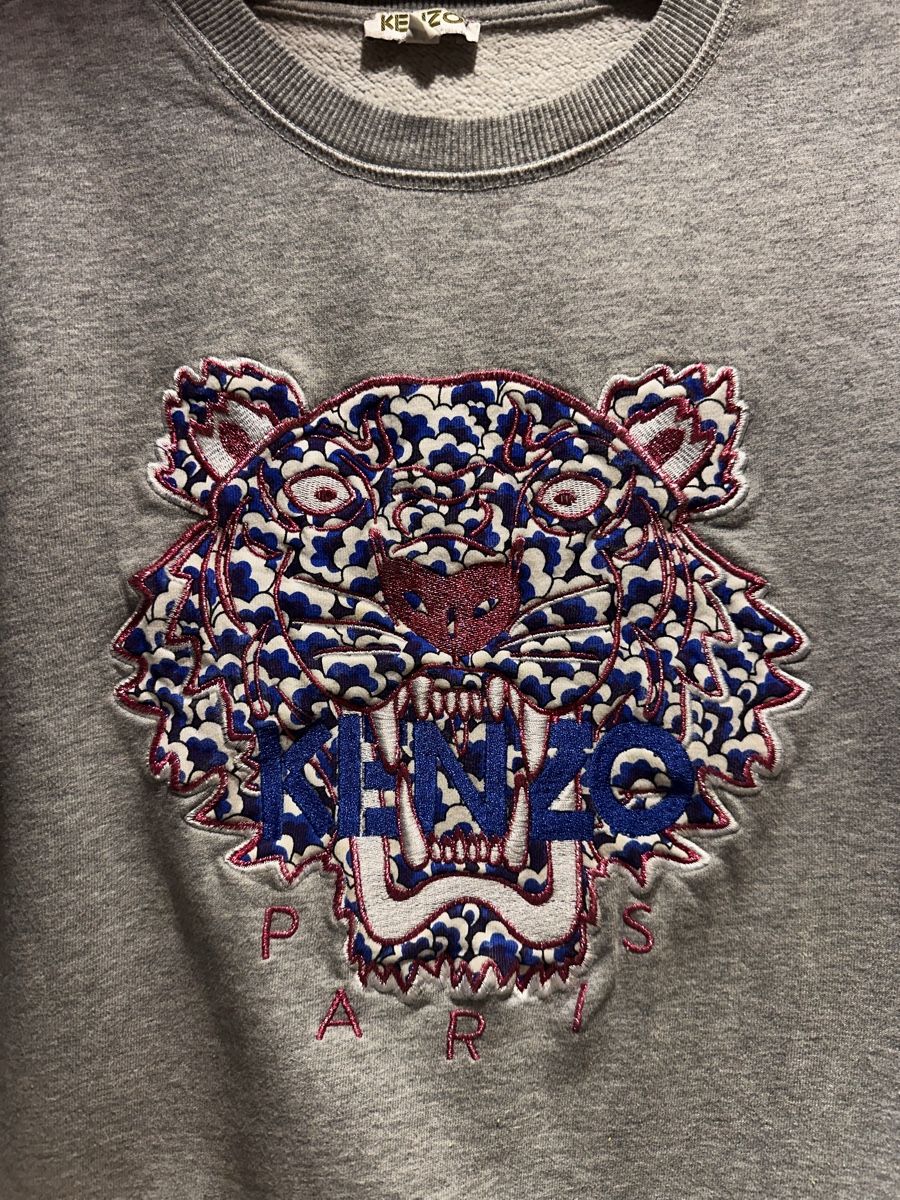 Kenzo Maglioni & Felpe: Kenzo Pulli in Grau/Pink – Usato da Zürich venduto da Mira_sells 1