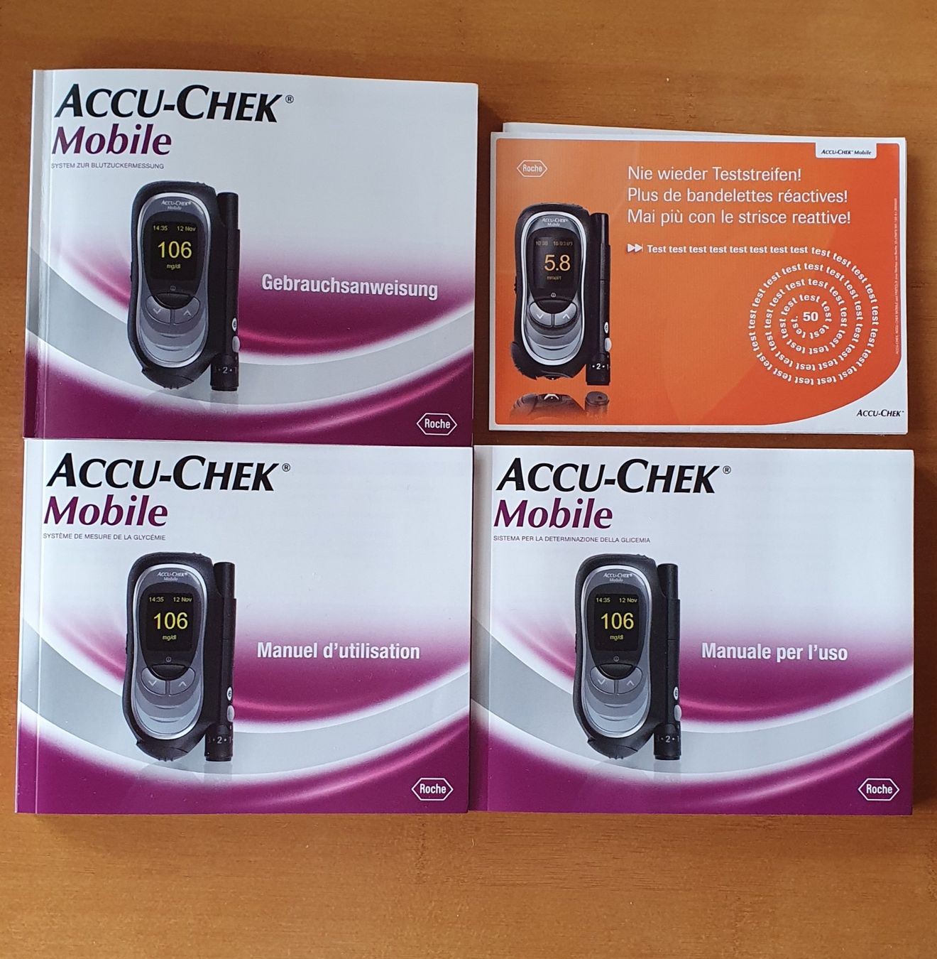 Misurare: Accu-Check Mobile FastClix Blutzuckermesser – Usato da Zürich venduto da Eiwan 3