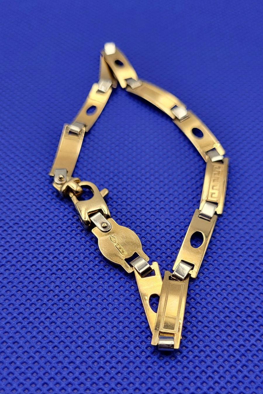 Bracciali & Braccialetti: 18 karat 750 Bicolor Gold Armband – Usato da Wald ZH venduto da Aniade 8