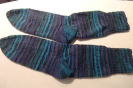 handgestrickte Socken Grösse 42/43