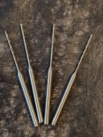 0,8mm Schaft 2mm Spiral bohrer Bernstein Werkzeug