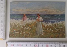 alte Ansichtskarte: Hochsommer, Friis Nyboe