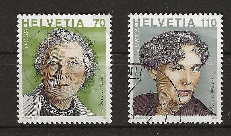 Tutti i francobolli: 1996 Europe Z 893-894 gebraucht – Usato da Susten venduto da lmf_98wh