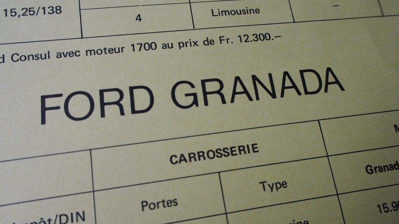 Ford Documenti: Ford Preisliste 8.3.1972 – Usato da Zofingen venduto da sosalinos01 1
