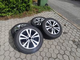 Alufelgen mit Sommerreifen 215/55R16 VW Passat B6