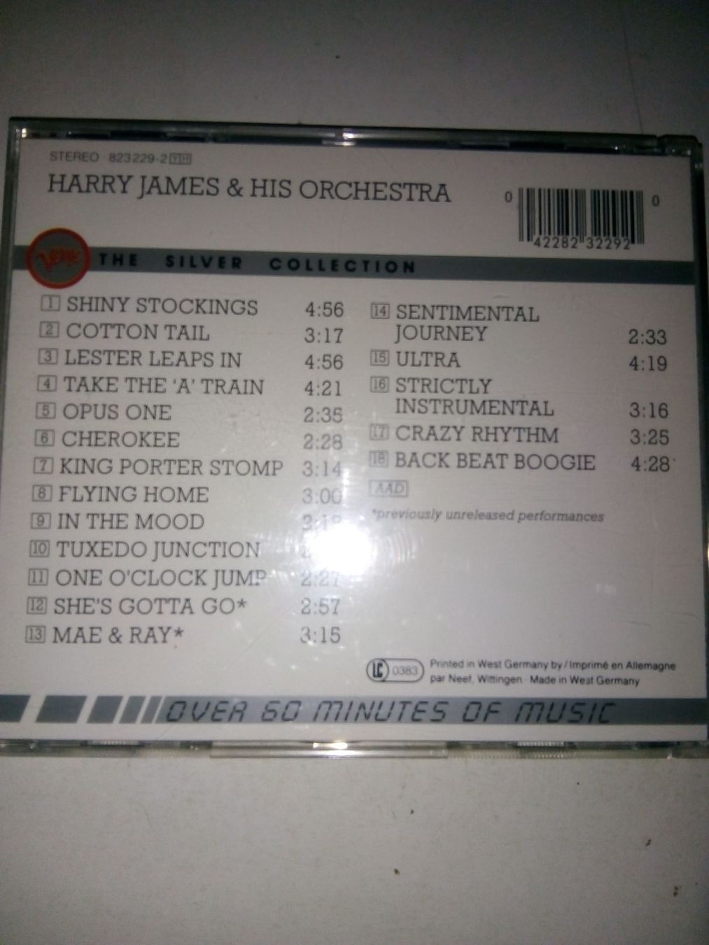 CD: Harry James and His Orchestra - The Silver Collection    CD – Usato da St. Gallen venduto da elk2024 3