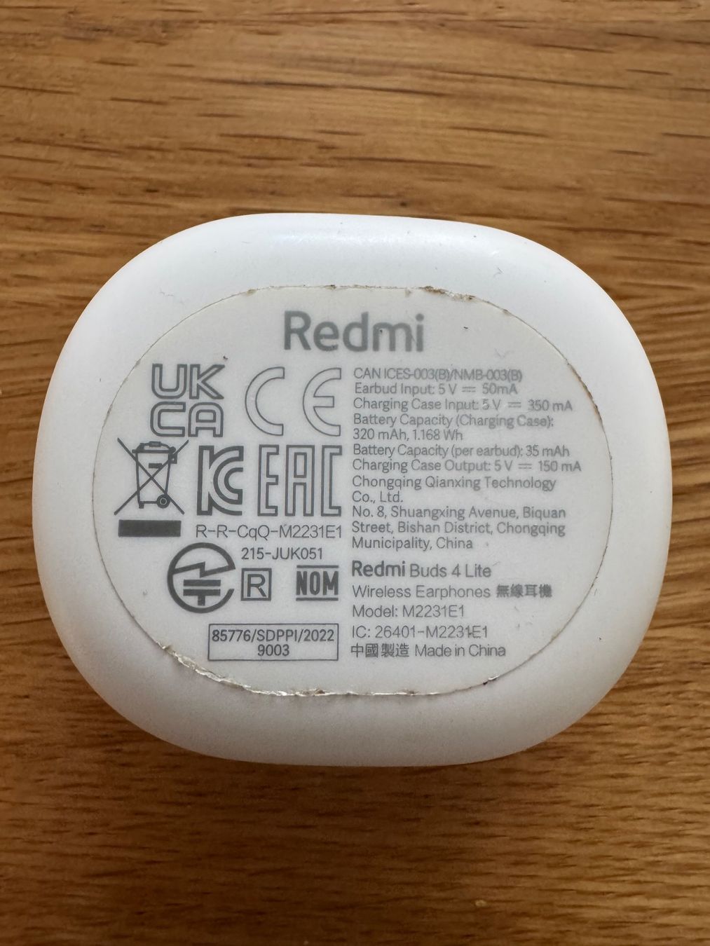 Cuffie: Redmi Kopfhörer Ladecase – Usato da Adliswil venduto da Busys 2