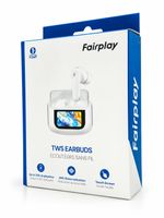Fairplay CALIFORNIA Ohrhörer | Bluetooth 5.3 | Weiss - Neu