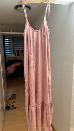 Sa-Sa Kleid lang rosa Träger Grösse M g
