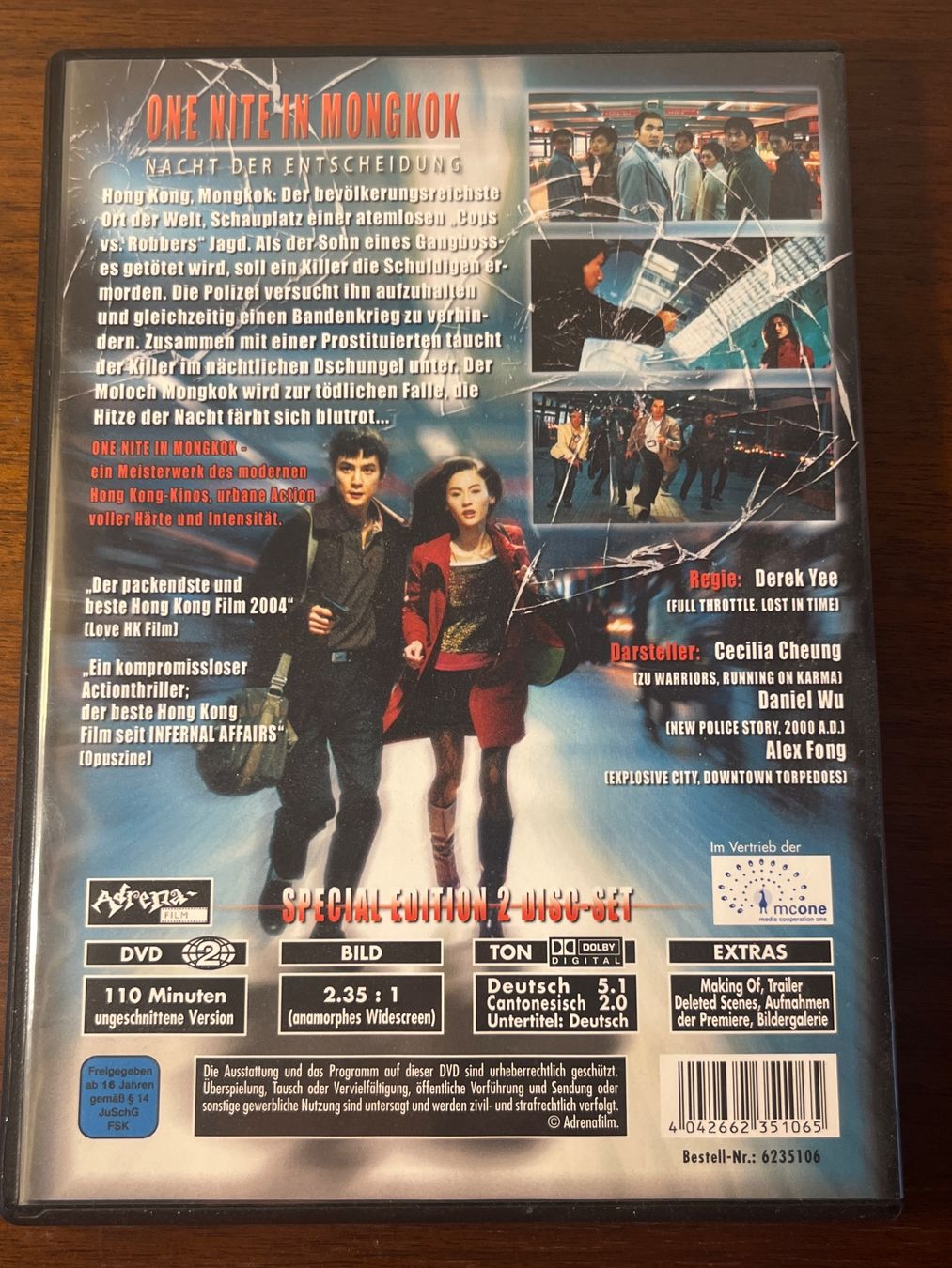 Tutti i DVDs: DVD - One Nite in Mongkok, Special Edition – Usato da Luzern venduto da Jiggy_8898 1