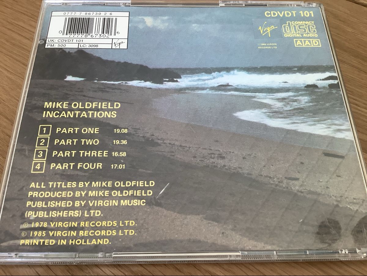 CD: Mike Oldfield - Incantations CD – Usato da herzogenbuchsee venduto da HIFIANER 1