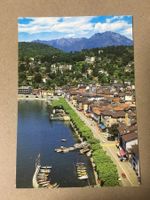 Ascona Lago Maggiore Tessin Flugaufnahme 1994