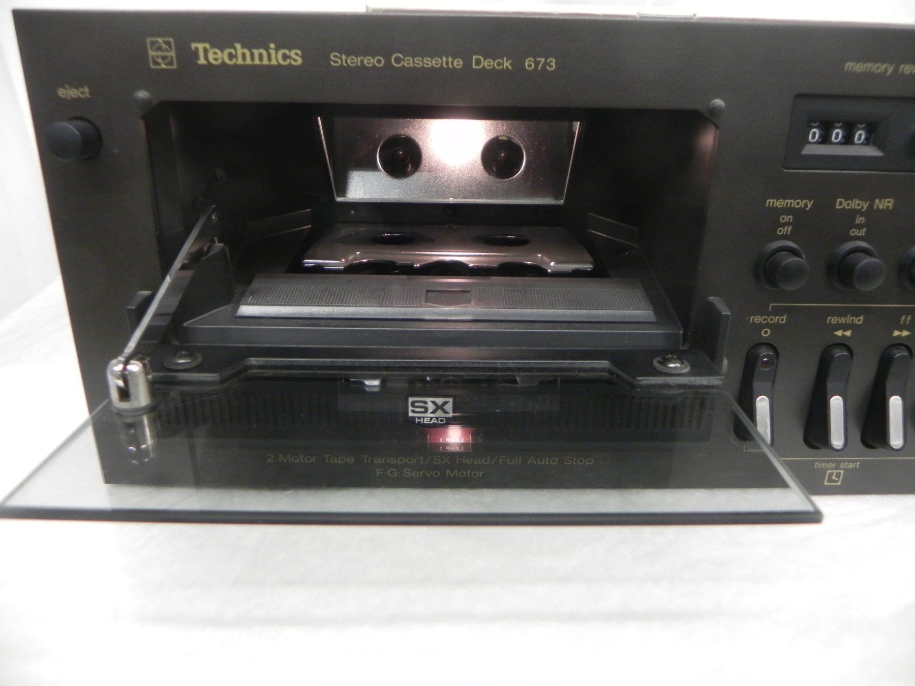 Technics Registratori: Technics RS-673 Tape Deck revidiert Total Liquidation – Usato da Basel venduto da Life-Style-Art 1