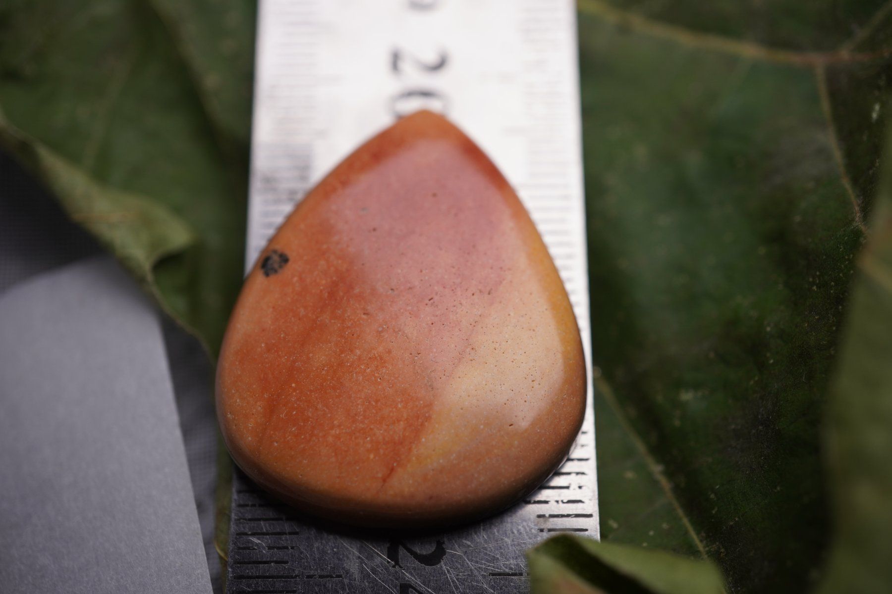 Minerali & Pietre curative: Feuer Jaspis  Cabochon 40ct  ab 1.- – Nuovo e nell'imballaggio originale da Eschenbach SG venduto da topstone 1