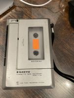 Sanyo M-1150 Cassetten Recorder, Portabel, für Sammler, Top 