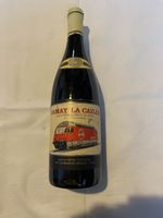 Rotweinflasche SBB Zug Gamay