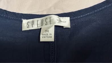 Tuniche: Bluse/ Tunika mit Spitze grosse Grösse 3X – Usato da Basel venduto da NellyBotti 2
