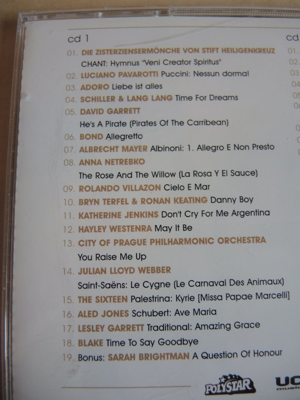 CDs: RTL Klassik Doppel CD    Pavarotti  Rieu  Netrebko .... – D'occasion à Rorschach par maeck8 5