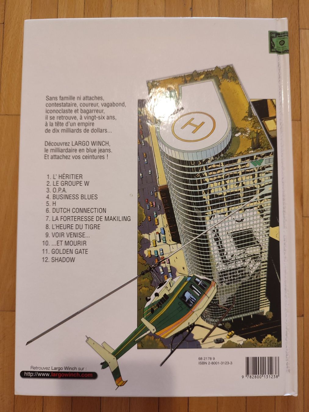 Fumetti: Largo winch T12 - Shadow - EO 2002 – Usato da Bougy-Villars venduto da Vogue 2