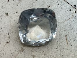 Natürlicher, weisser Topas, 8.8ct