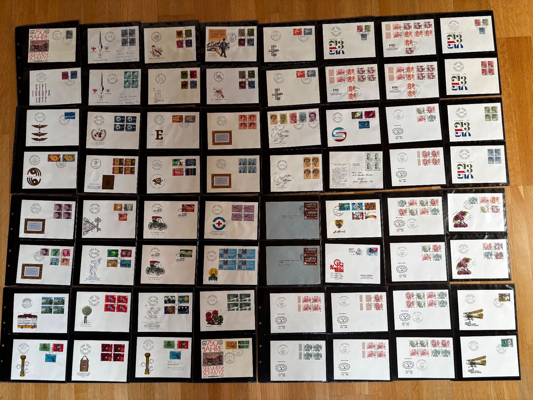 Tutti i francobolli: Umfangreiche Sammlung Ersttagsbriefe / FDC – Usato da Diepoldsau venduto da cyr_g88p 1