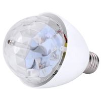 Party Glühbirne Rotierend, Bühnenlicht - 3W E27 Sockel RGB
