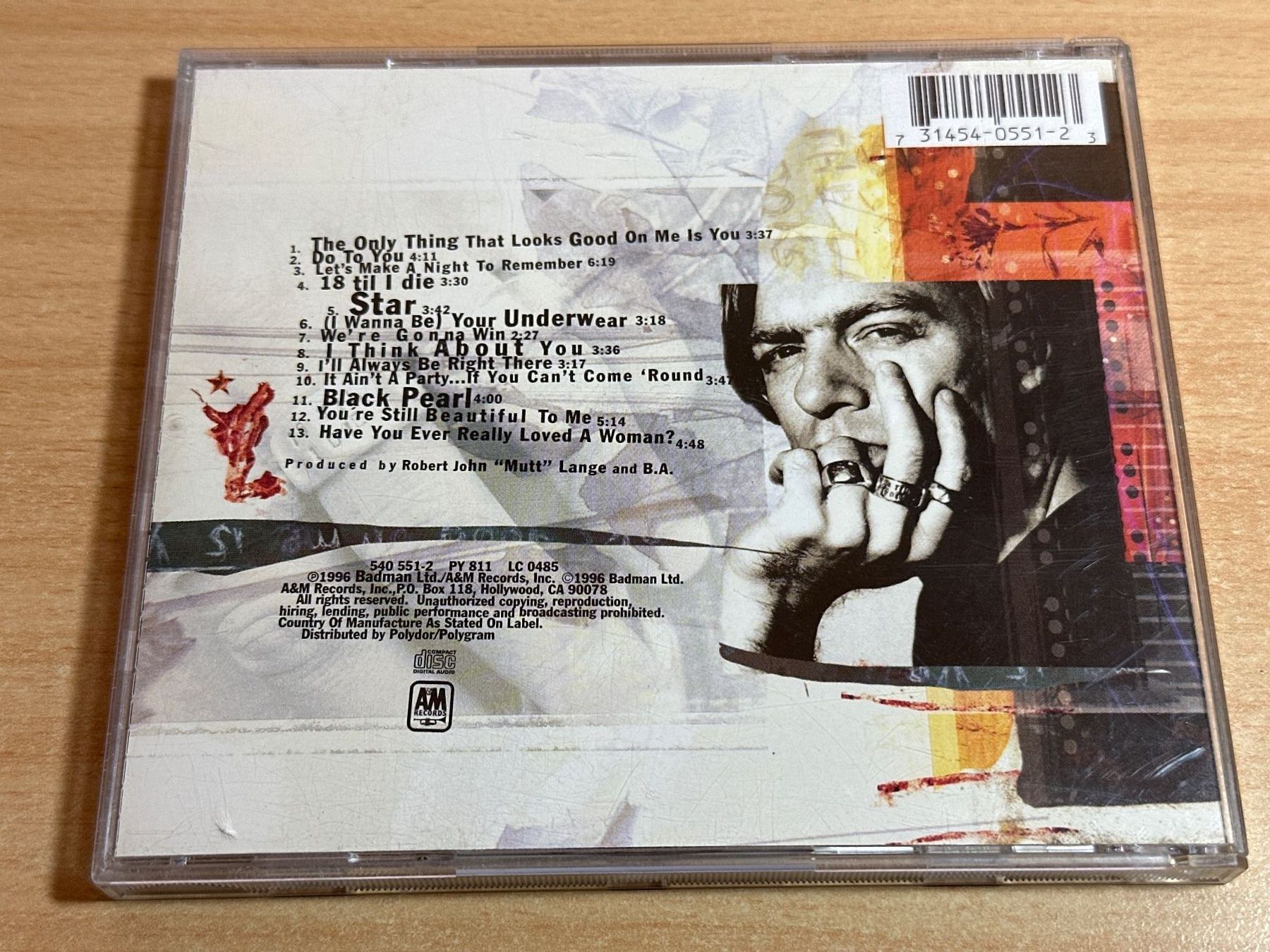 CD: Bryan Adams – 18 Til I Die – Usato da Rikon im Tösstal venduto da Alpenmutz 1
