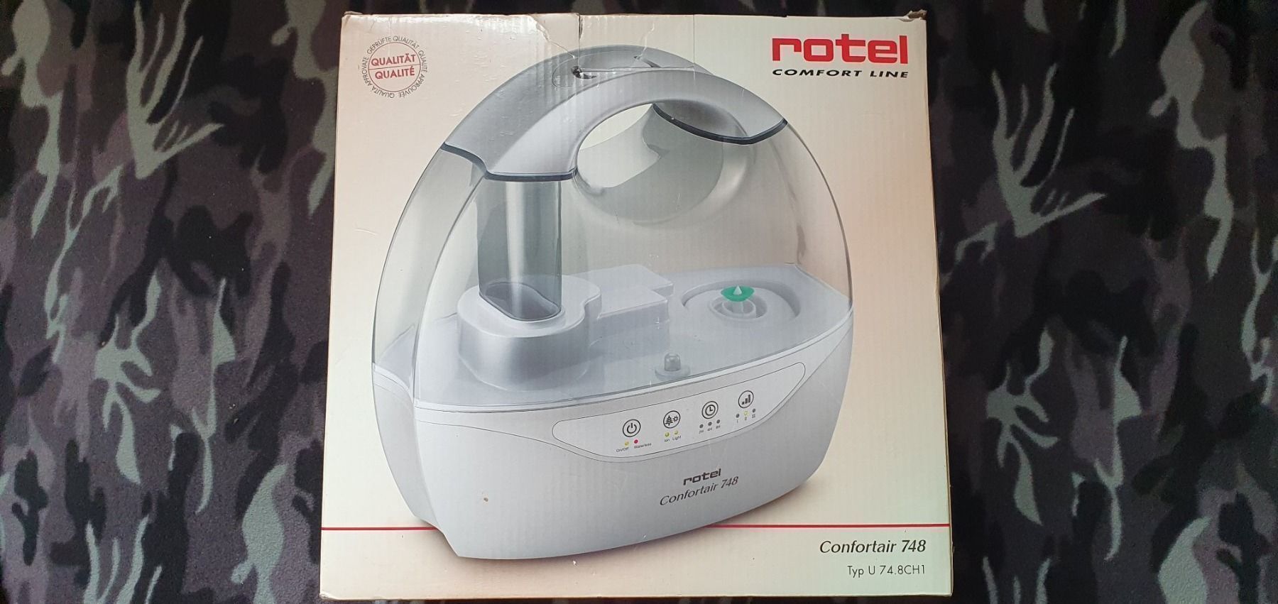 Rotel Umidificatori d'aria: Luftbefeuchter rotel confortair 748 NEU – Nuovo e nell'imballaggio originale da Burgdorf venduto da schlange034