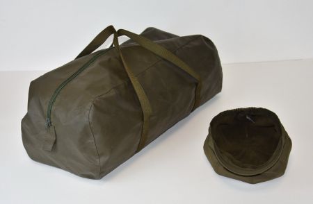 grosse Tasche & Winter Cap/ Reisetasche Handgepäck/olivgrün