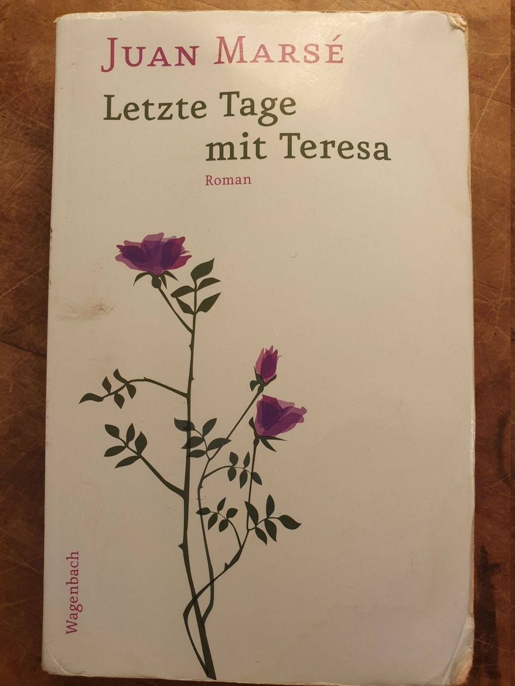 Bücher: Letze Tage mit Teresa - Juan Marse – Gebraucht aus Zürich von loosebone