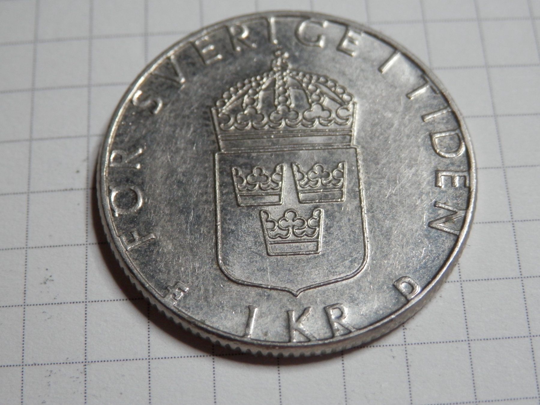 Tutti le monete: Schweden  1 Krone, 1989 – Usato da Weiach venduto da weiach81 1
